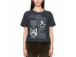 Rockinstone Animal House Movie Multi Quote Heather Navy Adult T-shirt Size:l