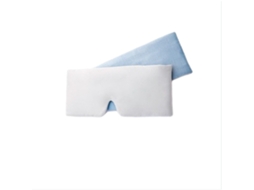 Máscara de Dormir para Sono Profundo, Respirável com Bloqueio de Luz, Lateral Refrescante, Velcro Macio e Silencioso AQUAFORGE
