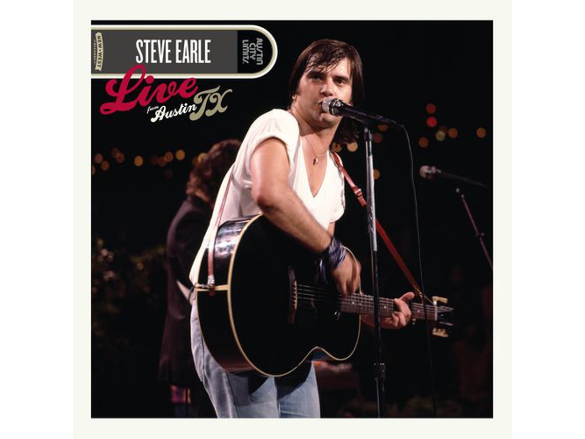 Vinil Steve Earle - Live From Austin TX
