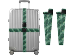 Conjunto De 2 Cintas Bagagem Em Mármore Para Malas, Cintas De Viagem, Acessórios Para Cintos, Conector De Bagagem, Cinto