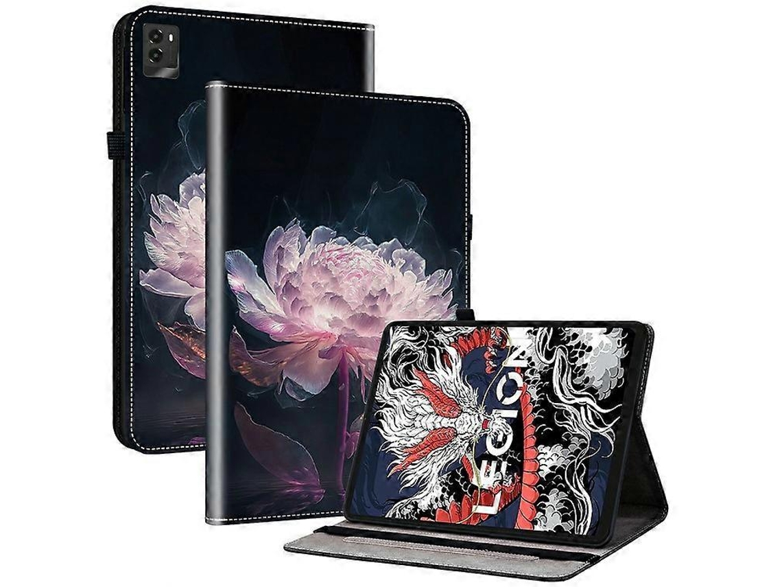 Capa De Couro Com Estampa, Suporte E Compartimentos Para Cartões, Compatível Com Lenovo Legion Y700 (2025).