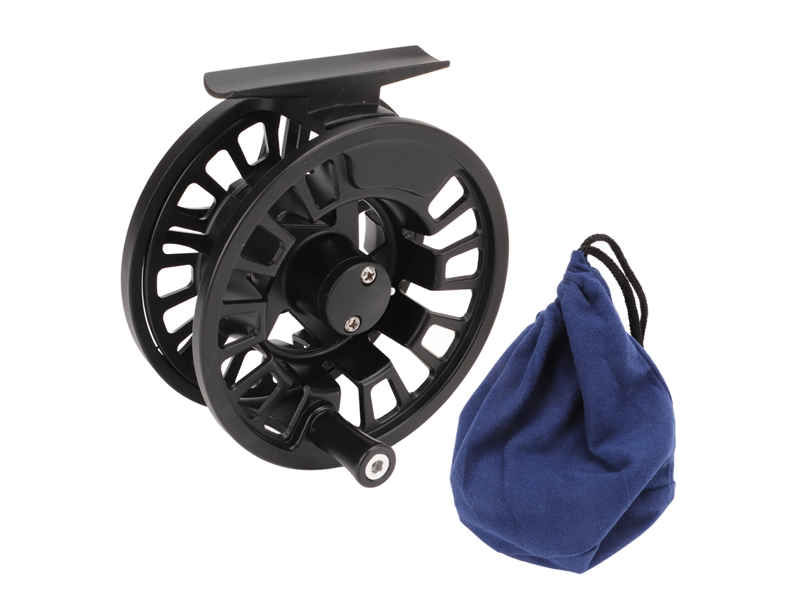 Molinete de Pesca Voadora Alumínio com Bolsa
