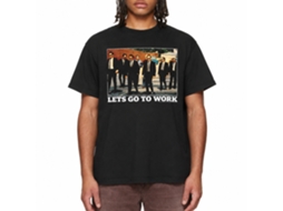 Rockinstone Reservoir Dogs Movie Lets Go To Work Black Adult T-shirt Size:m