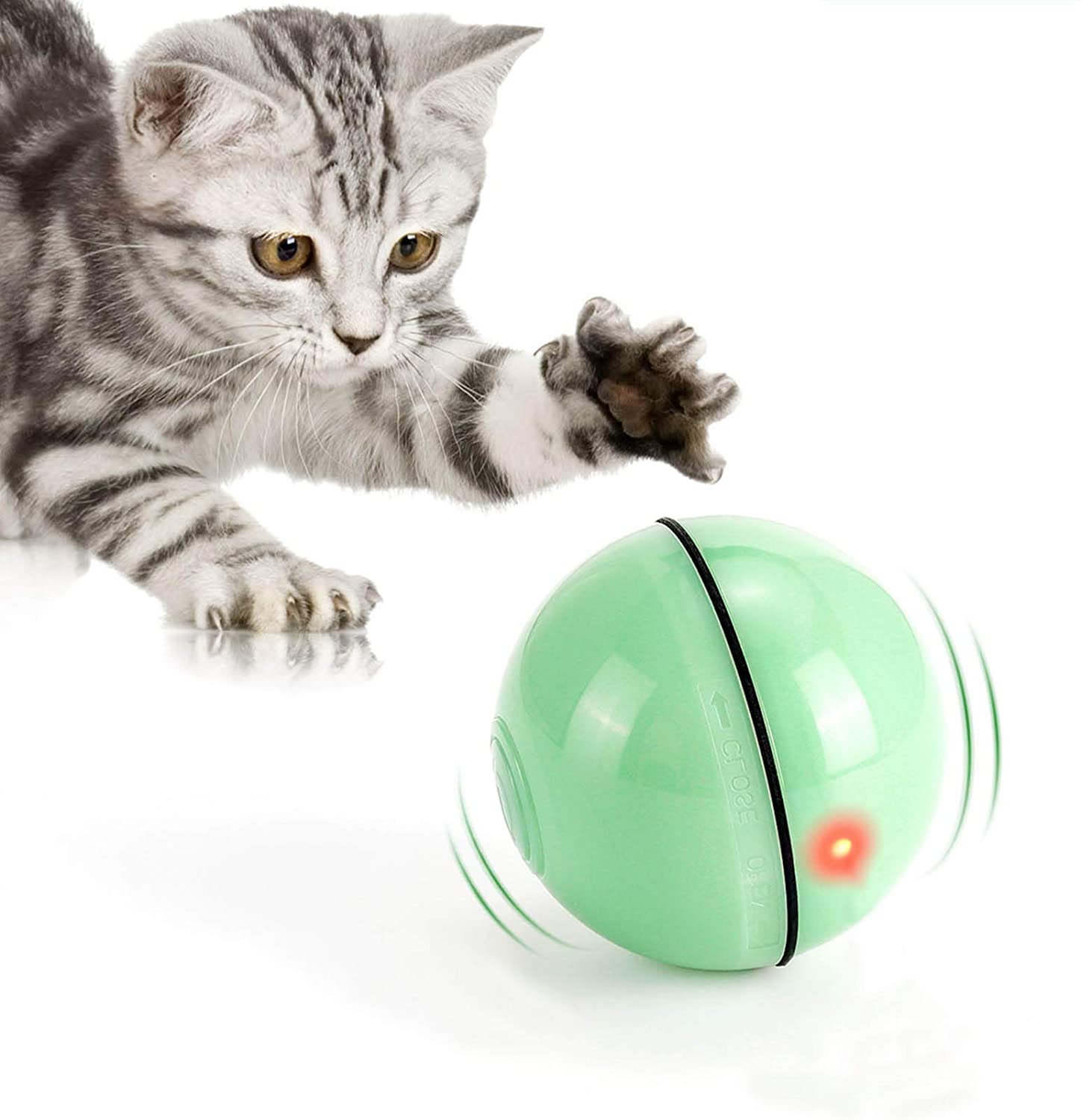 Brinquedos inteligentes para gatos Bola elétrica para gatos Bola rolante  autom?