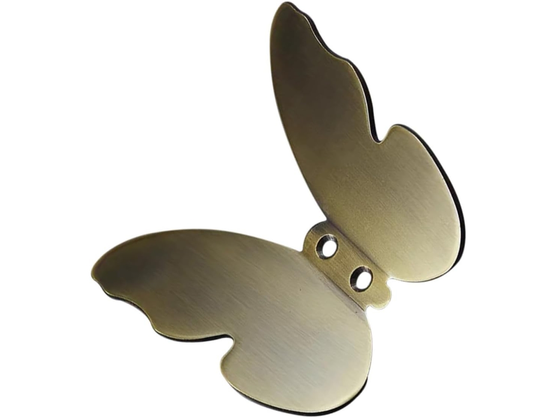 Gancho De Banheiro Easy Hook Em Latão Com Acabamento Dourado,