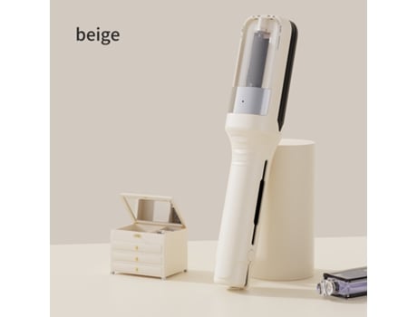 Aparador de Cabelo com Display Led Remove Pontas Duplas de Forma Rápida e Eficaz Sem Perder a Saúde Do Cabelo CHRUI Bege