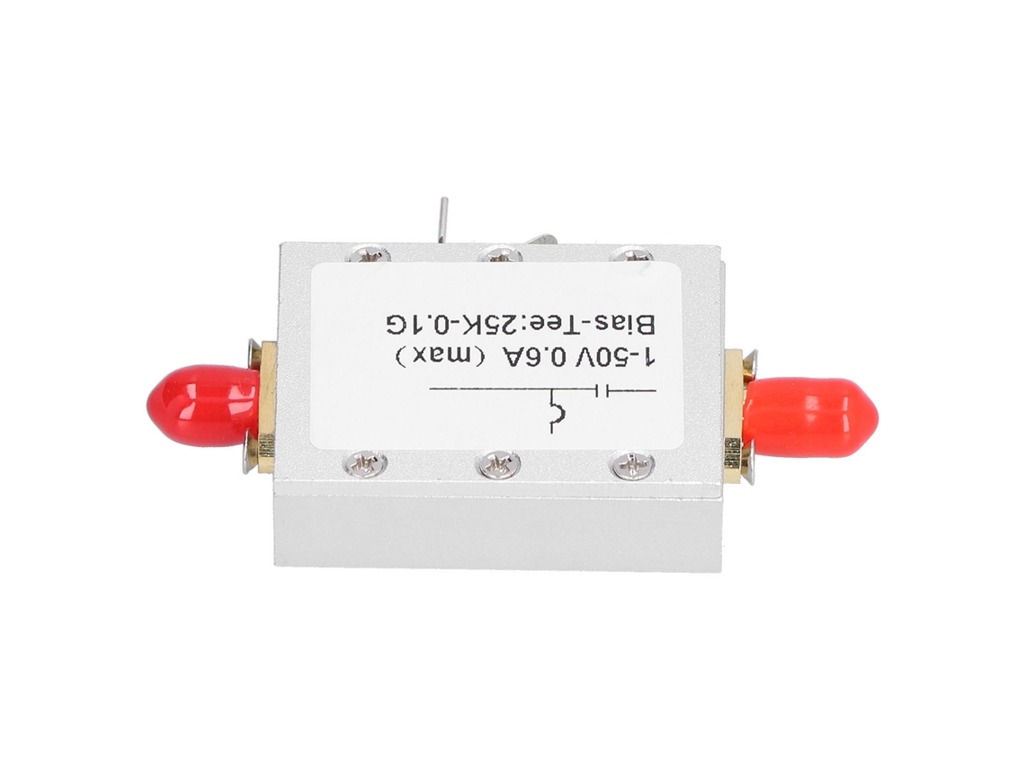 Laxiscreed Capacitor De Isolação Rf E Bias Tee Para Bloqueio, 25k-100mhz, 1-50v Dc