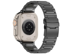 Pulseira De Liga De Titânio Compatível Com Apple Watch Series 9, 8, 7, 41 Mm / 6, 5, 4 Se , Se (2023), Se 40 Mm / 3, 2, 1, 38 Mm Facpoet (2022)