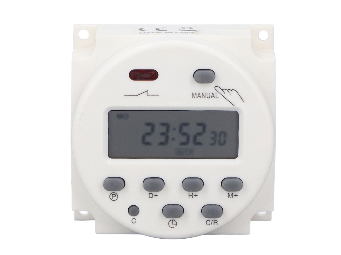 Interruptor Programável Com Relé De Tempo Digital Para Equipamentos Elétricos Ac
