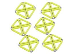 Portavasos de Silicona e Aço Inoxidável para Panelas, Anti calor, Anti deslizante, Plegável, Lavavajillas, Protege Mesas e Bancadas Verde