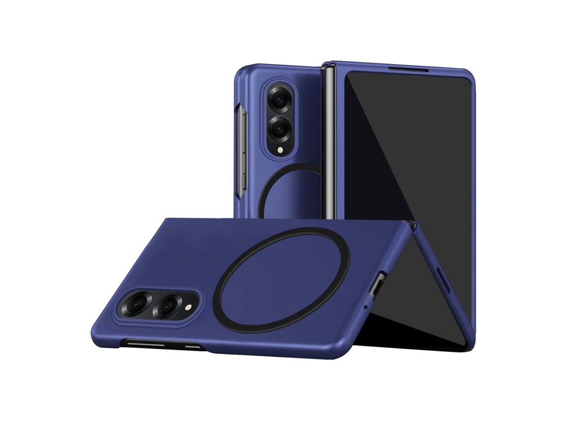 Capa Magnética Para Samsung Galaxy Z Fold8, Capa Protetora À Prova De Choque Digitallab (azul)