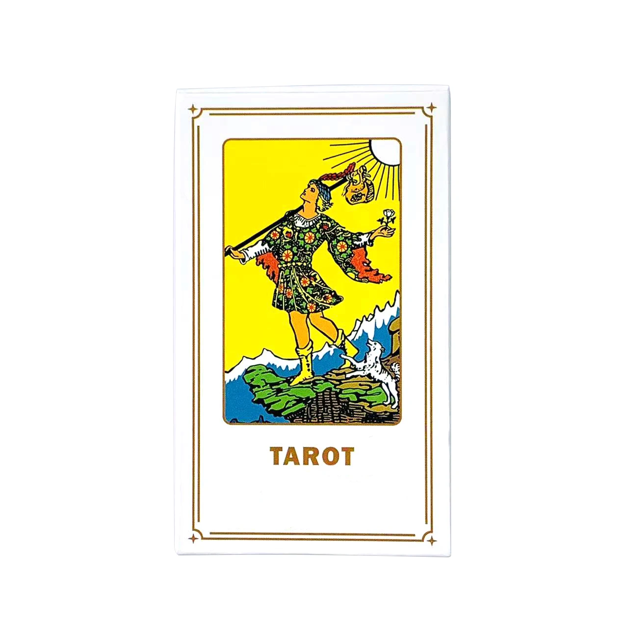um Baralho de Tarô Totalmente Novo, com 78 Cartas, um Jogo de Cartas de Previsão, Adivinhação e Meditação. MDUG