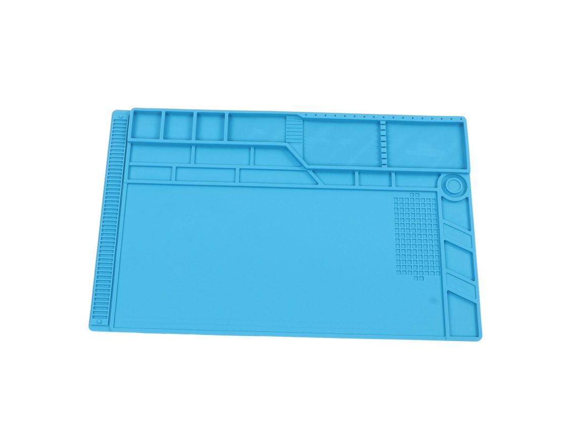 Laxiscreed Tapete De Silicone Antitérmico Com Escalas Para Manutenção Electrónica