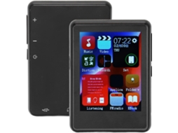 Reprodutor de MP3/MP4 com Bluetooth, tela de 4 polegadas, 4 GB de armazenamento, alto-falante, rádio FM, música digital HiFi com tela sensível ao toque e 2.4 canais de rádio.