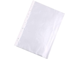 Nuobesty Pacote Com 200-sacos Protetores Transparentes Pastas Perfuradas, Em Pp Ecológico E Livre De Ácido