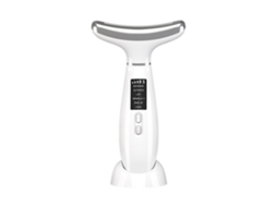 Terapia De Luz Vermelha Para Rosto E Pescoço Massageador Antienvelhecimento Para Rosto E Pescoço Massageador Facial Calmante E Relaxante P Yunzii