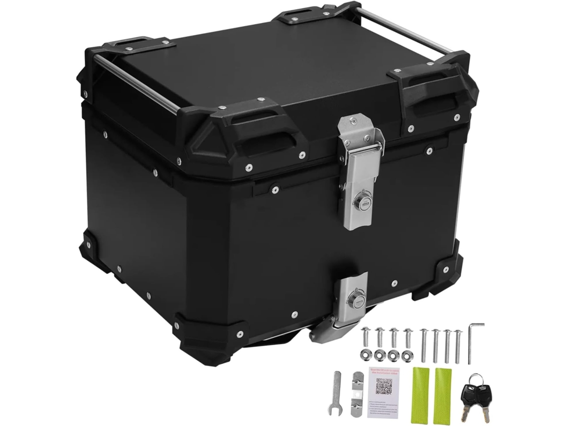 Baú Traseiro Para Motocicleta, Bolsa Traseira Para Motocicleta, Caixa De Armazenamento Com Trava, Baú Superior