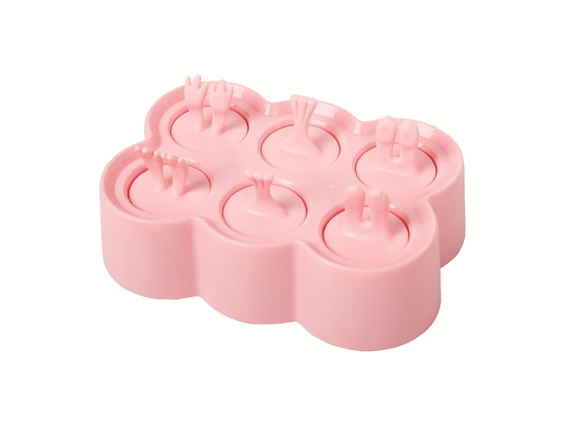 Forma de Paleta de Silicone Diy de 6 Compartimentos LAXISCREED
