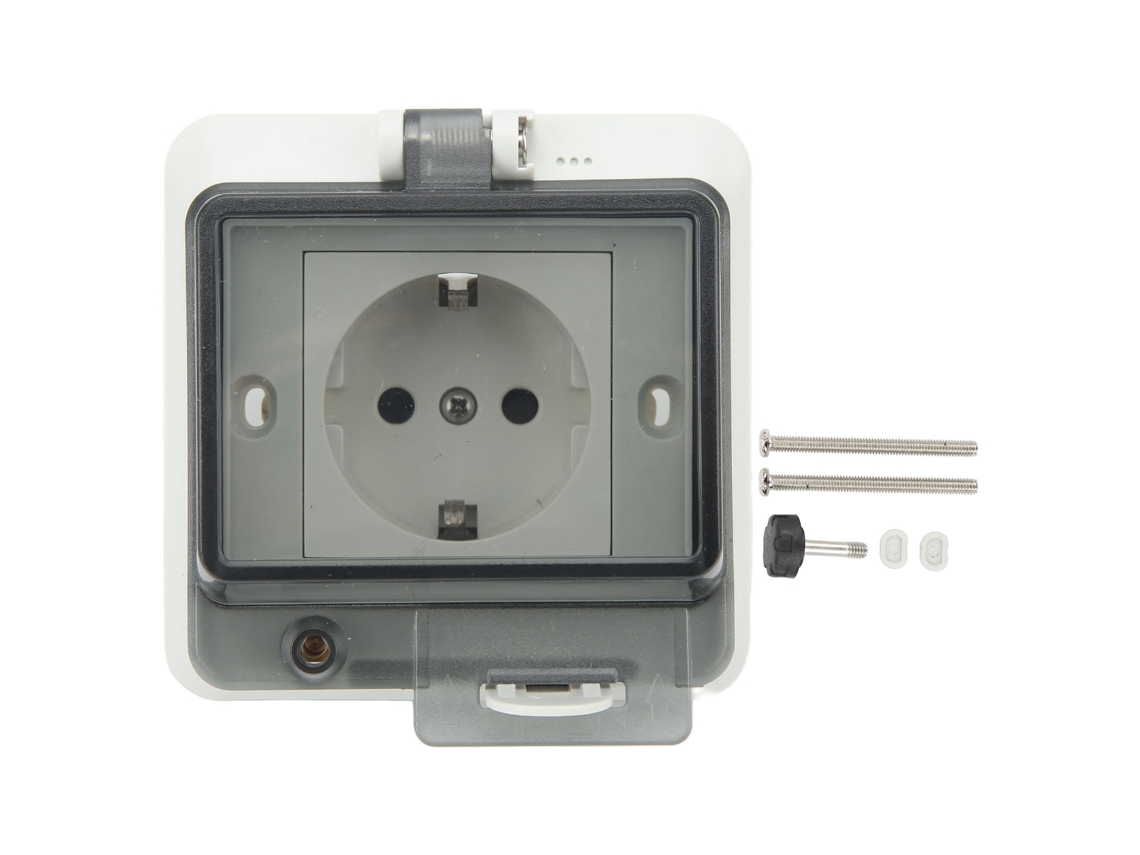 Soquete de Parede Ip66 com Cobre Pc 16a S/MARCA