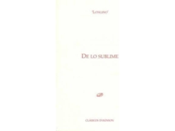 Livro De Lo Sublime de Longino (Espanhol)