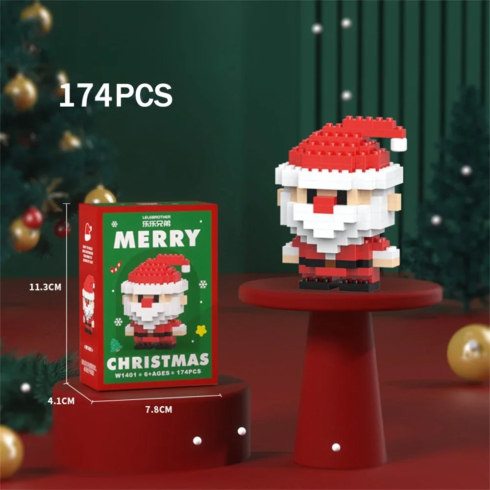 Os Mini Blocos De Montar De Natal São O Presente Perfeito.