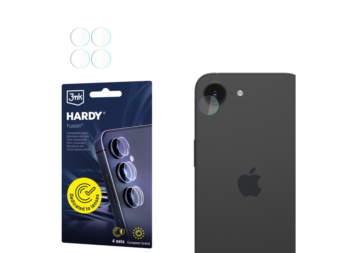 Pelicula de Vidro 3MK Apple iPhone 16E/ iPhone 17E