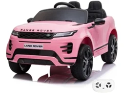Carro Elétrico Para Crianças - Range Rover Evoque 12v - 2 A 6 Anos - Rosa