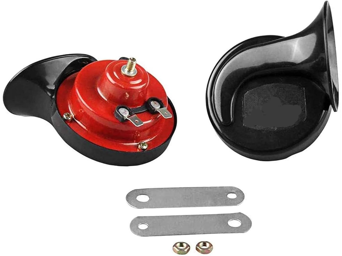 Guidon Musique Haut-parleur À Air 12v, Double Tonalité, Son 120db, D'avertissement De Voiture, Acessórios