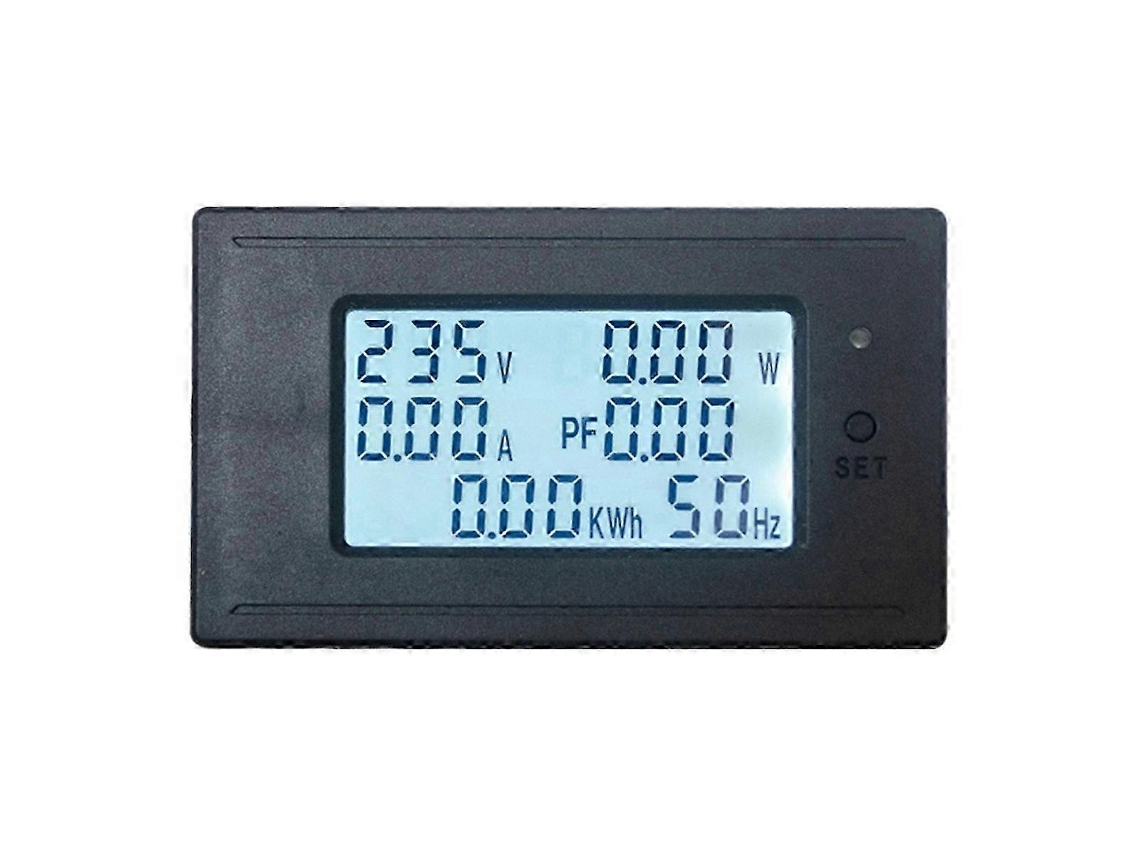 Voltímetro E Amperímetro De 4400 W Ca 20 A Medidor De Energia Elétrica Com Display Digital Hd Medidor De Tensão E Corrente Brilvibera