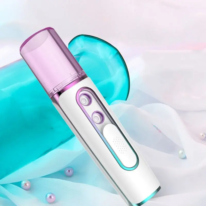 (roxo) Mini Pulverizador Facial, Pulverizador Facial Portátil