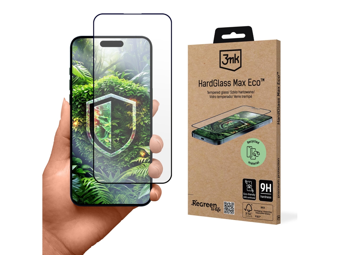 3mk Hardglass Max Para Iphone 15 16 Vidro Protetor Para Telefone Com Proteção Total