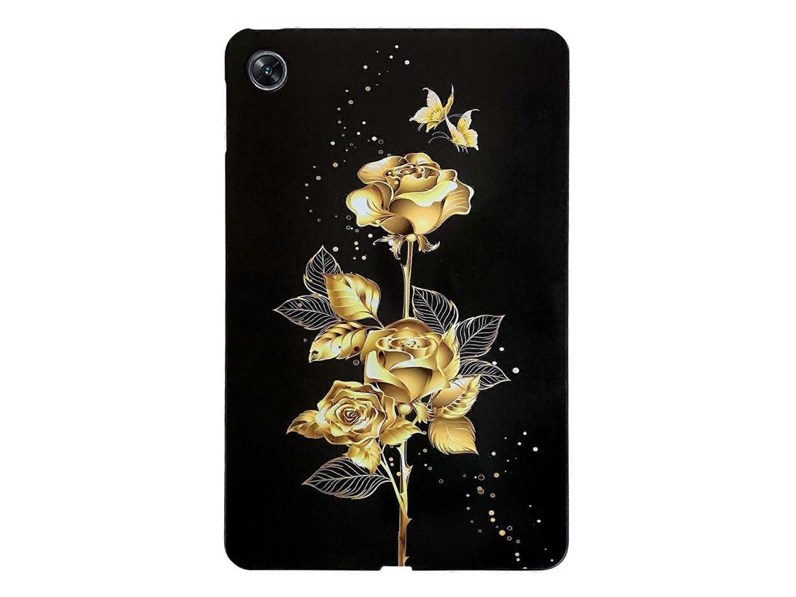 Capa De Tpu Para Tablet Inteligente Oppo Pad Air Com Estampa De Pintura Colorida