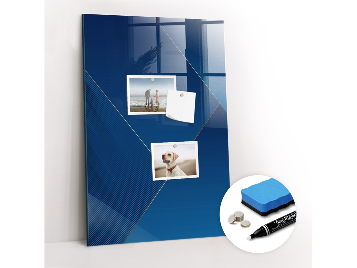 Quadro Magnético Decorativo Padrão Decorativo Para O Quarto Das Crianças Espelharte (40x60 Cm)