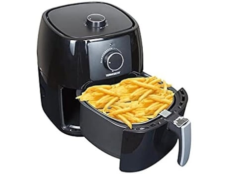 Fritadeira de Ar Therze 3 5 L 1400 W Temperatura Variável Temporizador Preto TERMOZETA