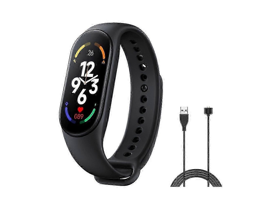 Pulseira Inteligente M7 Com Rastreador De Condicionamento Físico, Monitor De Pressão Arterial, Versão Atualizada Ly Ebike