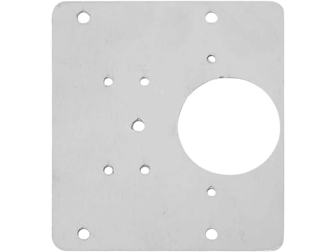 Placa De Reparo Dobradiça Em Aço Inoxidável Com Parafuso Montagem.
