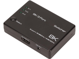 Comutador Hdmi, Hdr 8k60hz 4k120hz 1080p Saída 3 Em 1 Seletor De Comutador Hdmi Caixa De 3 Portas Gokoco