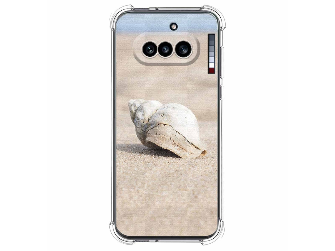 Capa Tumundosmartphone De Silicone À Prova De Choque Para Nothing Phone 4a 5g Com Design De Concha E Desenho Animado