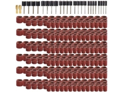 Conjunto de 458 anéis de lixa TOPBATHY para esmerilhadeira, com cintas de óxido de alumínio | S/MARCA