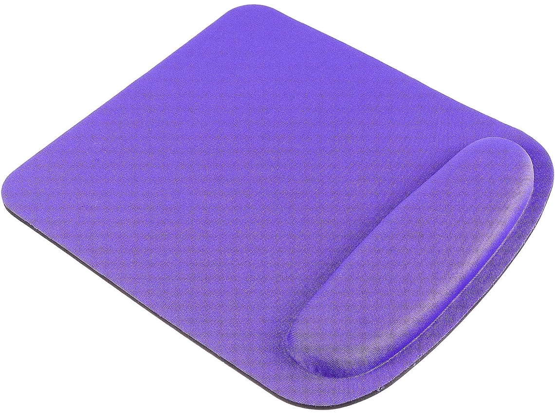Apoio De Pulso Antiderrapante Para Rato, Feito De Elastano Multiusos E Eva Confortáveis.