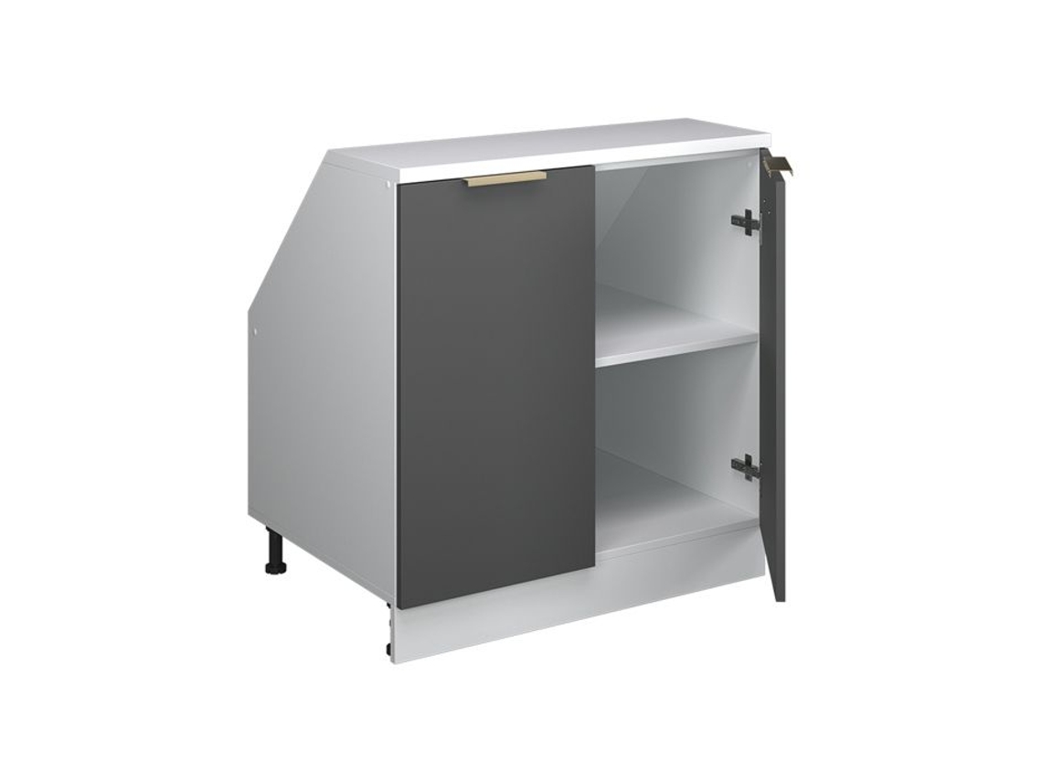 Móvel de Arrumação Sob Beirado 2 Portas 80 Cm 60 Cm Profundidade VICCO