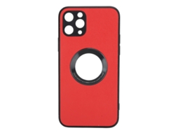 Capa de TPU com couro para iPhone 12/12 Pro EOOCOO