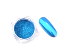 Pó espelhado brilhante Rebe para unhas, decoração de unhas faça você mesma, pó com glitter para manicure (jcb05)