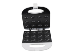 Máquina de Waffle de Nozes 12pcs Antiaderente com Temperatura Ajustável para Café da Manhã | S/MARCA