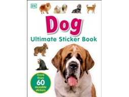 Livro Ultimate Sticker Book Dog de Dk (Inglês)