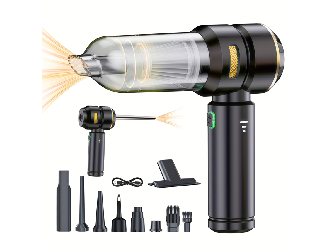 Limpeza Turbo Sem Fio Compressor Soprador 4 em 1 STELASPLEN