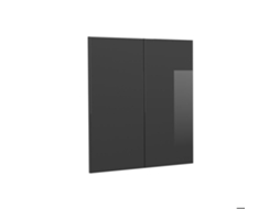 Frente de Cozinha R line VICCO 59.2x59cm para Móvel de Parede, Antracite Alto Brilho