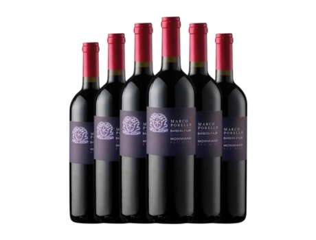 Vinho MARCO PORELLO Mommiano Barbera Barbera d'Alba (0.75 L - 6 Unidades)