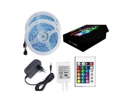 Fita Led, 20 M, Acabamento Branco, Para Decoração De Móveis, Televisão, Prateleiras E Ambientes Internos
