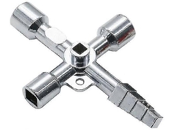 Chave Universal Com 5 Perfis, Pack De 1 - Chave Triangular, Chave Quadrada Stcyv